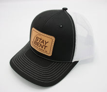 Load image into Gallery viewer, Stay Bent Premium Leather Patch 6-Panel Trucker Cap