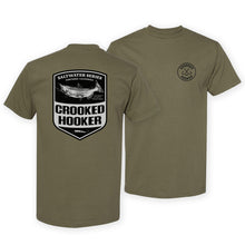 Load image into Gallery viewer, Salmon Badge T-Shirt

