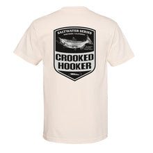 Load image into Gallery viewer, Salmon Badge T-Shirt
