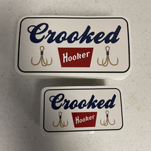 Load image into Gallery viewer, 6&quot; Crooked Hooker Beer Decal
