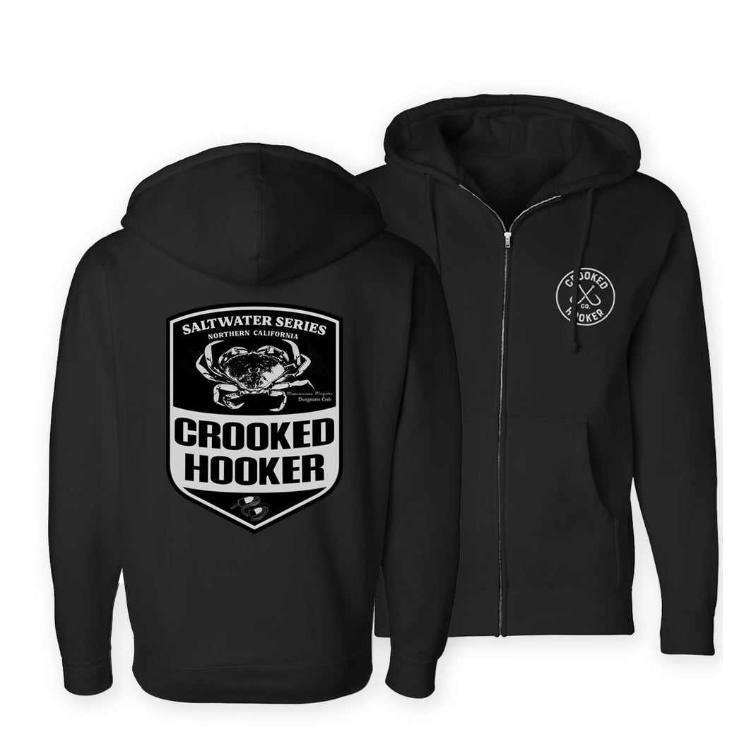 Crab Badge Premium Hoodie