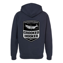 Load image into Gallery viewer, Salmon Badge Premium Hoodie
