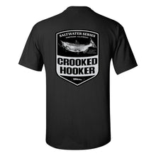 Load image into Gallery viewer, Salmon Badge T-Shirt
