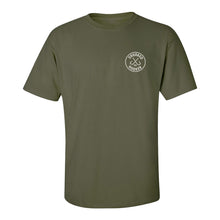 Load image into Gallery viewer, Salmon Badge T-Shirt
