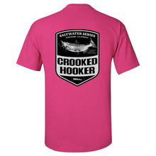 Load image into Gallery viewer, Salmon Badge T-Shirt
