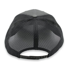 Load image into Gallery viewer, Stay Bent Premium Leather Patch 6-Panel Trucker Cap
